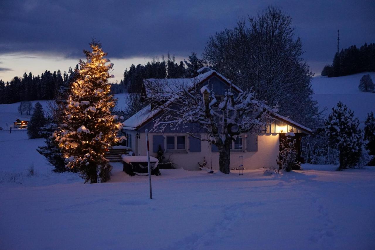 Vila Knuschbrhaisle Oberreute Exteriér fotografie